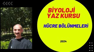 hücre bölünmeleri tyt biyoloji yaz kampı 2024 [upl. by Stern]