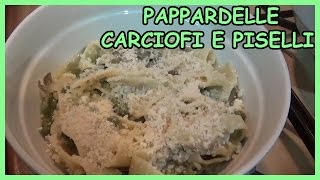 Pasta con carciofi e piselli  Le Ricette di Zio Roberto [upl. by Braunstein]