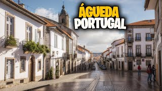 Águeda a Cidade mais colorida de Portugal 🇵🇹  Distrito de Aveiro [upl. by Anairad]