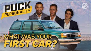 What was your first car  Puck Personality  NHL [upl. by Ivgnout]