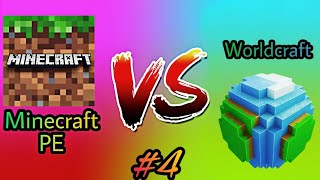 Minecraft PE vs Worldcraft 2  Part 4 [upl. by Bouzoun]