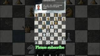 Defeating grandpa gambit rating1650 in chess comchess [upl. by Cirdor575]