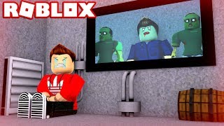 ESCAPE THE AREA 51 ZOMBIE INFECTION Roblox Adventures RedHatter [upl. by Akired]