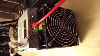 Bitmain AntMiner S9 Batch 3  Powering Up [upl. by Aurita]