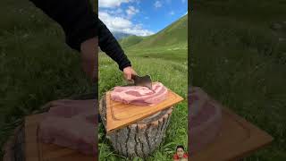 борщ cooking bbq meat борщрецепт рецепт food еда горы fishing [upl. by Twitt]