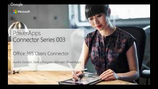 Connector Series  The Power of Office Graph with PowerApps [upl. by Eimmat952]