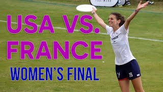 USA vs France WJUC Womens Final Game Recap [upl. by Ahsimed]