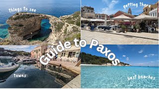 Paxos Guide All you need to know about the Greek island of Paxos getting there beaches villages [upl. by Attalanta]