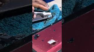 iPhone 13 back glass replacement hashtags shorts watch tech iphonerepair [upl. by Rot826]