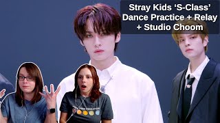 Stray Kids “특SClass” Dance Practice amp Relay  Studio Choom Performance Reaction [upl. by Oeramed725]