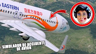 SIMULADOR DE ACCIDENTES DE AVIÓN ✈️  JehxTp [upl. by Aissert569]