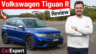 2022 Volkswagen Tiguan R inc 0100 review Why this SUV is in a class of its own [upl. by Oisorbma871]