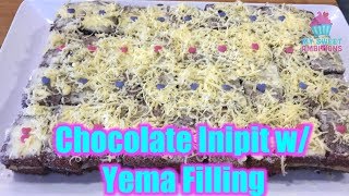 Chocolate Inipit with Yema Filling  mysweetambitions [upl. by Dulcine]