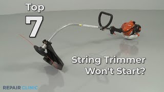 Top Reasons String Trimmer Not Starting — String Trimmer Troubleshooting [upl. by Ylrebme195]