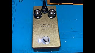 Fuzz Without a Face No 100 ASX12D  SFT308 Germanium Fuzz face by PFG [upl. by Elyrrad]