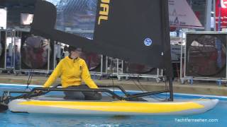 boot 2014 Wilfried Erdmann testet Tiwal 32  by Yachtfernsehencom [upl. by Prady]