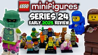 2023 LEGO Minifigures Series 24 EARLY Review Set 71037 [upl. by Ignaz]