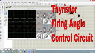 Thyristor firing angle control circuit [upl. by Stig]