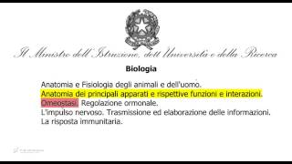 5 Anatomia e Fisiologia per i test di ammissione [upl. by Orten]