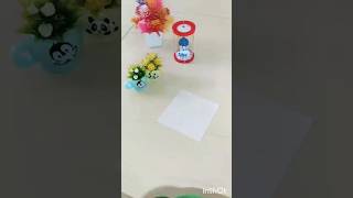 Mini craft ideas with paper DIY paper oho enthan baby song easy craft [upl. by Aamsa]