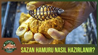 Sazan Hamuru Nasıl Hazırlanır Sazan Yemi Hazırlama [upl. by Akinorev738]