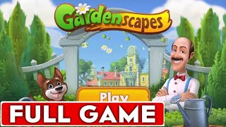 Gardenscapes Full Game Walkthrough Longplay [upl. by Llewxam]