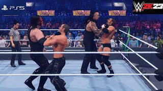 WWE 2K23 DX Vs The Brothers of Destruction [upl. by Wieche]