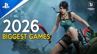 TOP 40 BIGGEST NEW Games coming in 2026 with Crazy NEXT GEN 4K Graphics [upl. by Ines]