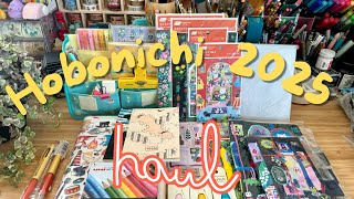 Hobonichi 2025 Haul So Obsessed [upl. by Idden]