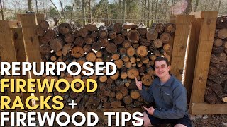 How to make the best firewood racks [upl. by Coniah609]