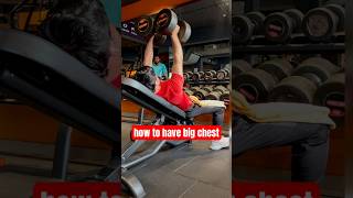 Chest muscles workout ✅ shortsfeed how to chest workout with dumbbells ✅ [upl. by Regdirb]