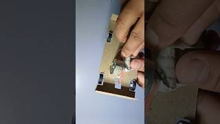 rc car banaen cardboard se  how to make dc motor car at home diy dcmotor cardboard [upl. by Tonkin]