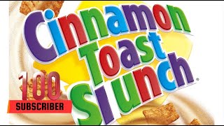 Making Cinnamon Toast Slunch for 100 Subscribers [upl. by Elolcin]