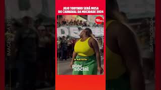 Jojo Todynho é escolhida como musa do carnaval 2024 da Mocidade de Padre Miguel [upl. by Ynnaej]