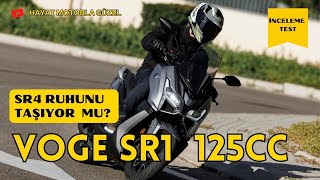 Voge SR1 125cc Scooter İnceleme  SR4 Ruhunu Taşıyor mu  Hayat Motorla Güzel [upl. by Schlicher]