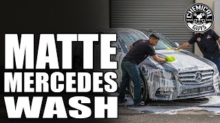 How To Properly Wash Matte Finishes  Chemical Guys Car Care [upl. by Hachmin]