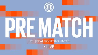 LIVE ⚪️🔵 REAL SOCIEDAD  INTER ⚫️🔵  PRE MATCH SHOW 🙌 [upl. by Nollaf]