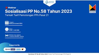 SOSIALISASI PP NO58 TAHUN 2023 I INKINDO JAWA TENGAH [upl. by Collar]