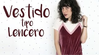 VESTIDO TERCIOPELO  TUTORIAL [upl. by Cataldo784]