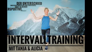 Intervalltraining mit Tanja amp Alicia [upl. by Langsdon]