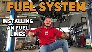 Fuel System for the S13  DWNWRK  how to AN DASH fuel system [upl. by Ikkim]