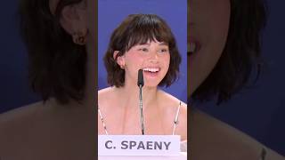 Cailee Spaeny  Priscilla  Biennale Cinema di Venezia  Press Conference [upl. by Sabella350]