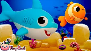 Silly Shark Plays With Friends  Nursery Rhyme amp Kids Songs [upl. by Adnilev383]