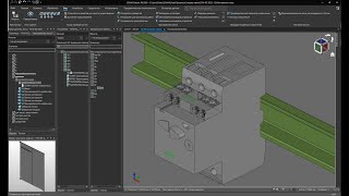 Eplan 2024 Автоматический выключатель с дополнительным контактом [upl. by Gally281]