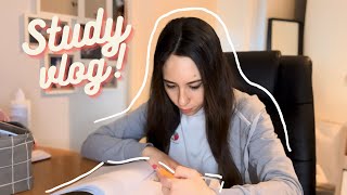 Study vlog un giorno con me🩷📚 [upl. by Astiram]