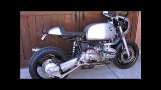 Custom BMW R1100RS Custom Cafe Racer  Custom Moto [upl. by David943]