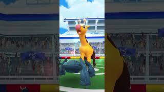 GIRAFARIG Battle Raid  Pokémon Go  Raid Day 44 pokémon pokémongo battle raid pogoraids solo [upl. by Baptista]