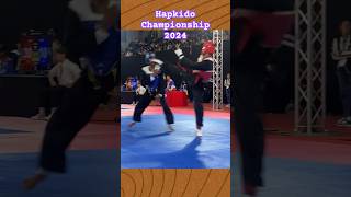 Hapkido Sparring Contest  M 68kg  Championship 2024 hapkido kick spinkick frontkick kicking [upl. by Doomham685]