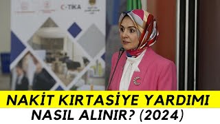 EDevletten Kırtasiye Yardımı Başvurusu Nasıl Yapılır 2024 [upl. by Ybot]