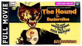 Sherlock Holmes  The Hound of the Baskervilles  1959 l Colourised Thriller Movie l Peter Cushing [upl. by Zachar]